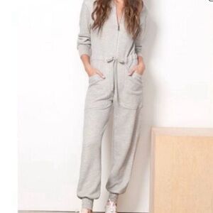 Rivet Utility Maven Jumpsuit Grey Woman’s Sz M